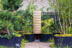 Rathcroghan Ogham Alphabet Garden – Small Show Garden