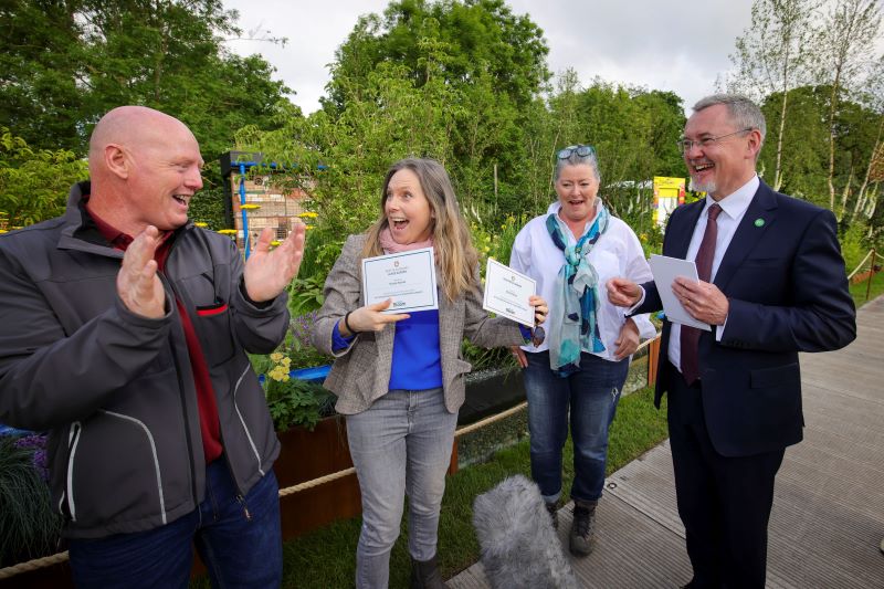 Charities, Support Centres and Local Parks to benefit from  Bord Bia Bloom Show Gardens